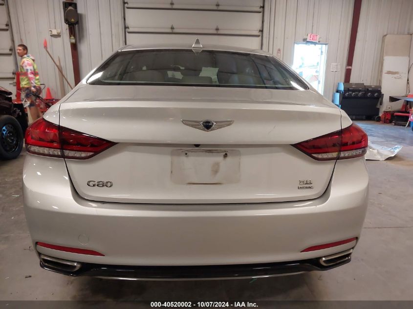 KMHGN4JE9JU250554 2018 Genesis G80 3.8