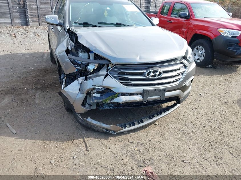 5NMZUDLB0JH058420 2018 Hyundai Santa Fe Sport 2.4L