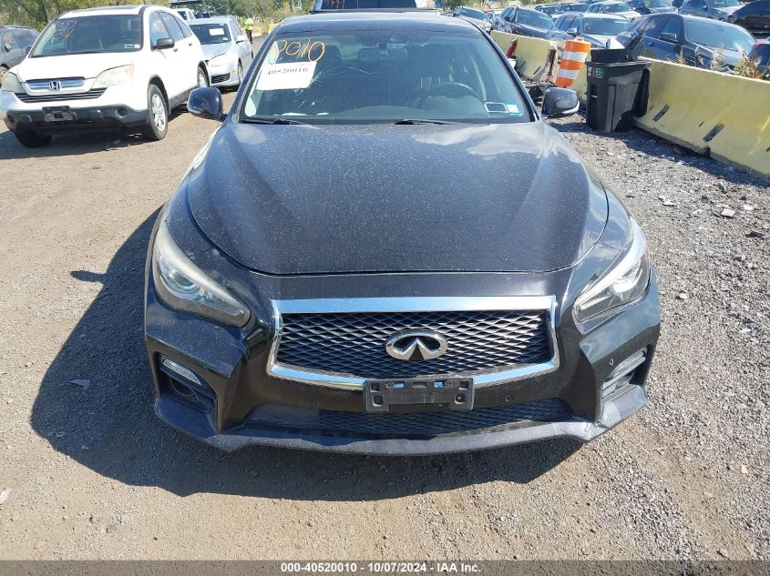 2014 Infiniti Q50 Premium/Sport VIN: JN1BV7AR5EM688290 Lot: 40520010