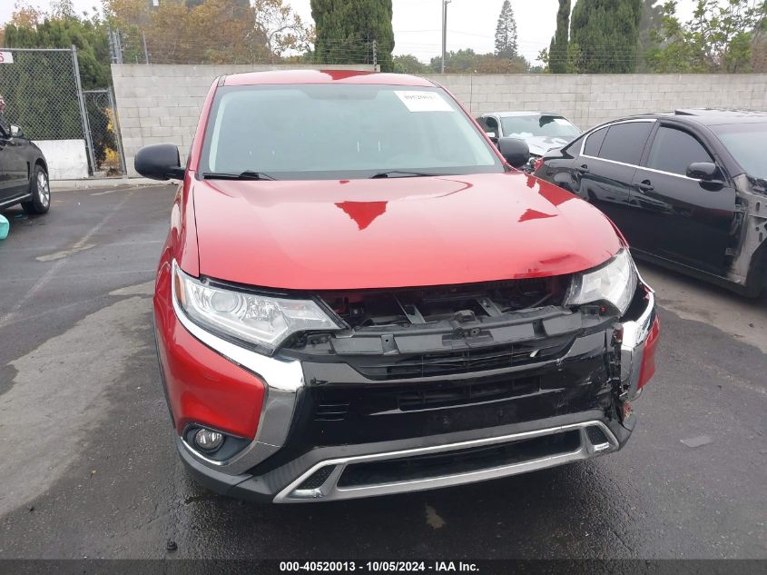 2019 Mitsubishi Outlander Es VIN: JA4AD2A37KZ010210 Lot: 40520013