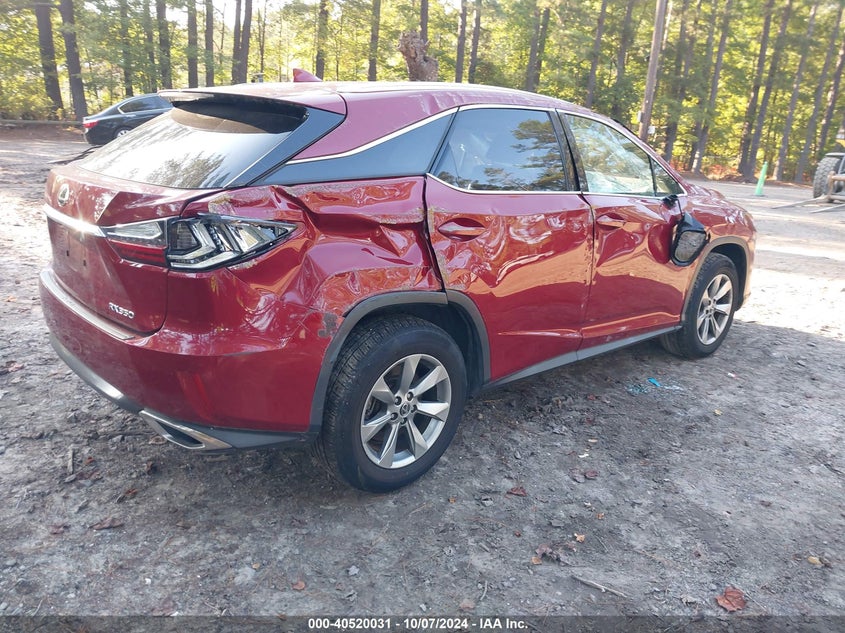2019 LEXUS RX 350 VIN: 2T2BZMCA5KC200483