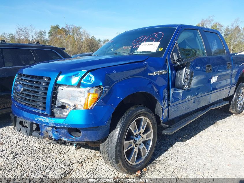 VIN 1FTFW1EF2EKD25725 2014 FORD F-150 no.12