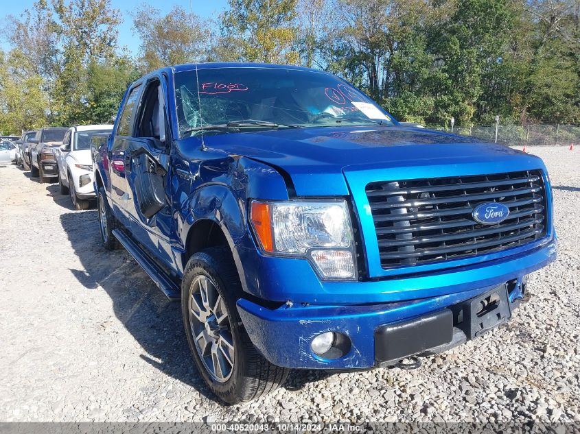 VIN 1FTFW1EF2EKD25725 2014 FORD F-150 no.1