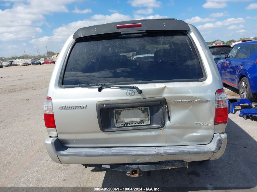 1999 Toyota 4Runner Limited V6 VIN: JT3HN87RXX0236984 Lot: 40520061