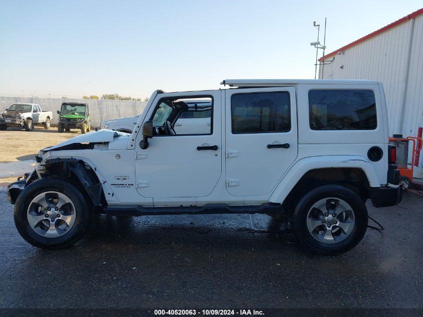 2016 Jeep Wrangler Unlimited Sahara VIN: 1C4BJWEG3GL156119 Lot: 40520063