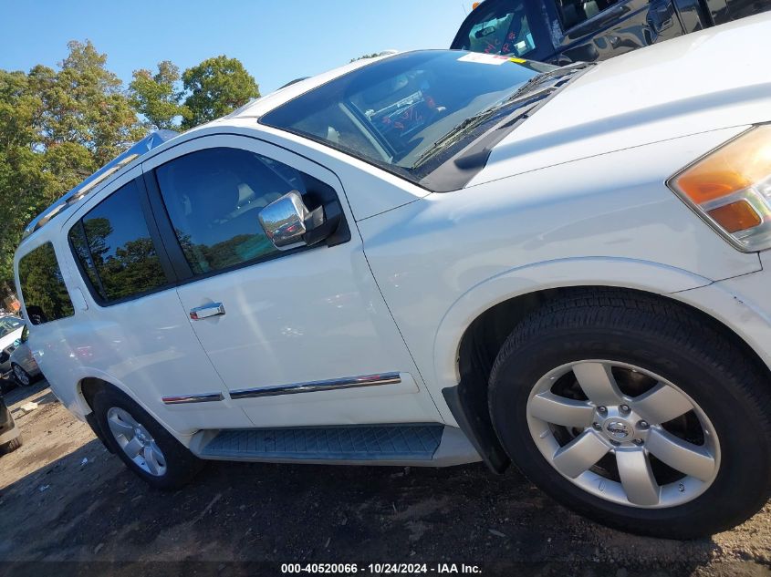 2010 Nissan Armada Platinum VIN: 5N1BA0ND2AN602917 Lot: 40520066