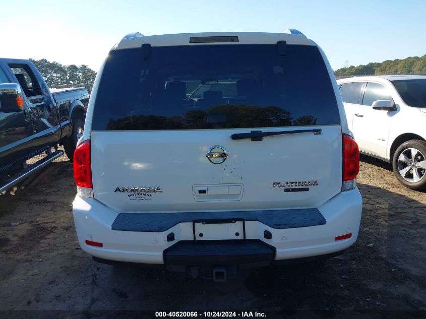 2010 Nissan Armada Platinum VIN: 5N1BA0ND2AN602917 Lot: 40520066