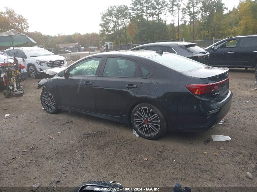 2021 Kia Forte Gt VIN: 3KPF44AC9ME368799 Lot: 40520072