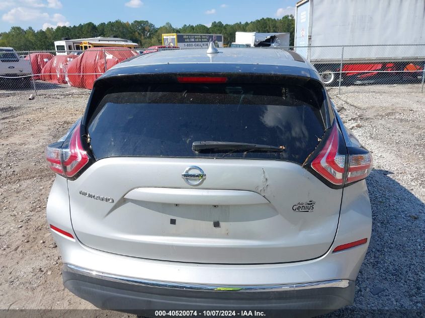 5N1AZ2MG3GN150254 2016 Nissan Murano Platinum/S/Sl/Sv