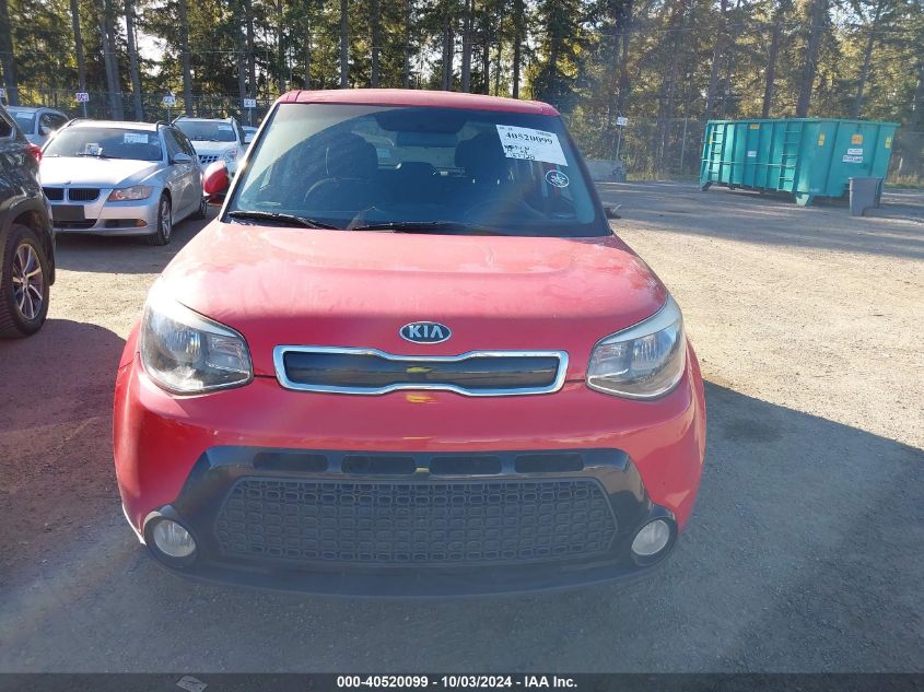 2016 Kia Soul + VIN: KNDJP3A56G7835839 Lot: 40520099