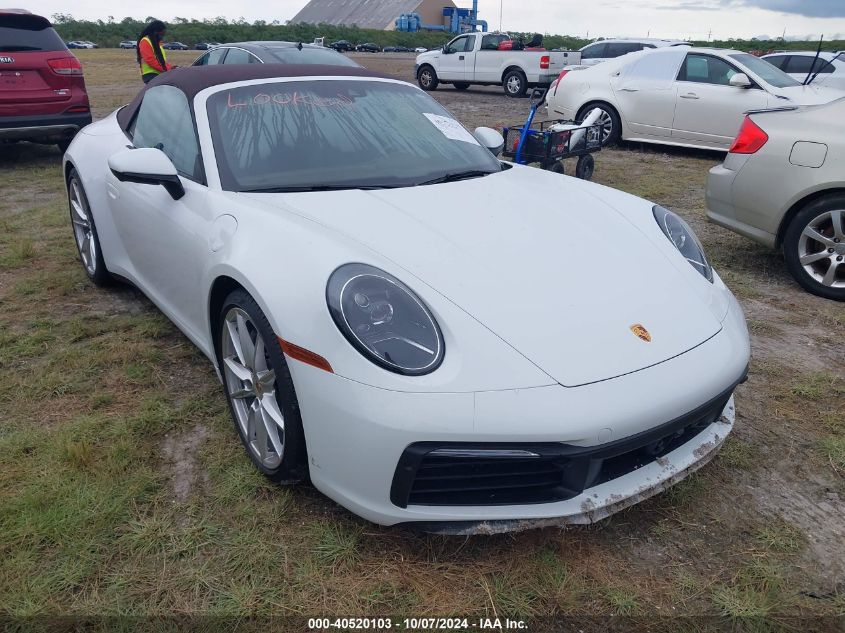 2021 PORSCHE 911, VIN: WP0CA2A91MS239859