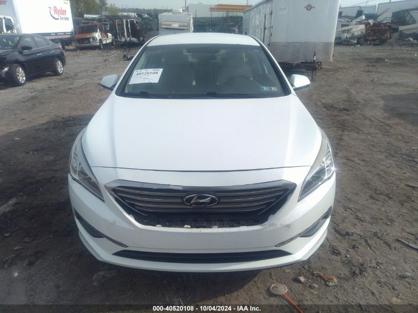 2015 Hyundai Sonata Se VIN: 5NPE24AF3FH175753 Lot: 40520108