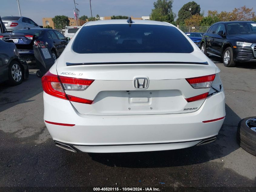 1HGCV1F38NA115373 2022 Honda Accord Sport