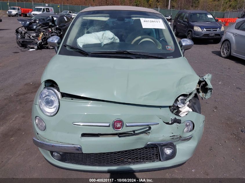 2017 Fiat 500C Lounge VIN: 3C3CFFER5HT505931 Lot: 40520117