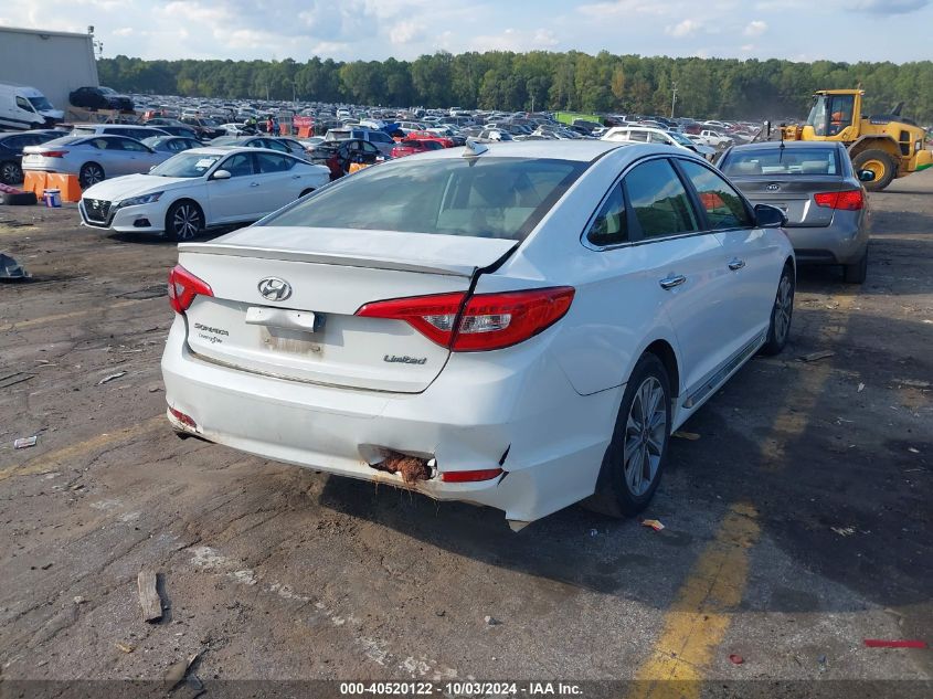 VIN WDCTG4GB5HJ317909 2017 HYUNDAI SONATA no.4