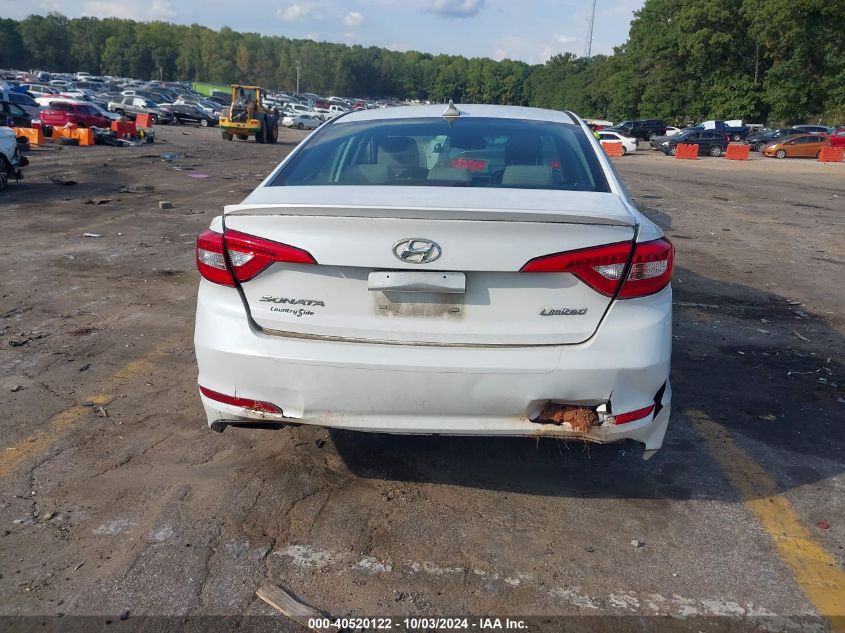 5NPE34AF8HH526303 2017 Hyundai Sonata Limited