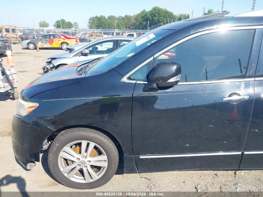 2012 Nissan Quest Le VIN: JN8AE2KP7C9041788 Lot: 40520128