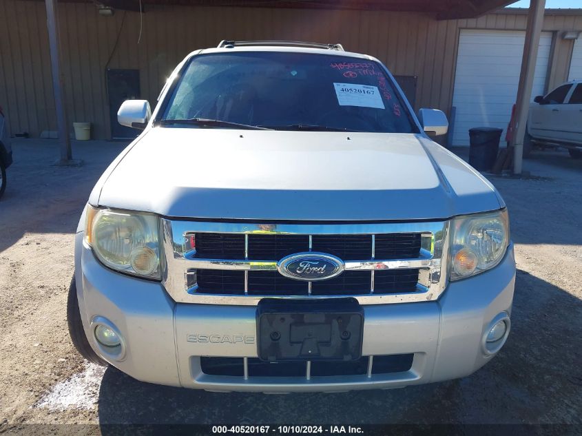 1FMCU9EG7AKC81873 2010 Ford Escape Limited