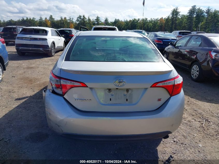 2015 Toyota Corolla S Plus VIN: 2T1BURHE6FC347736 Lot: 40520171