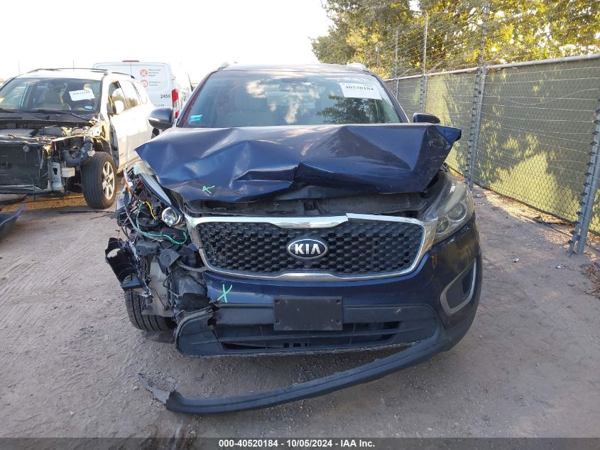 5XYPG4A56HG222706 2017 Kia Sorento 3.3L Lx