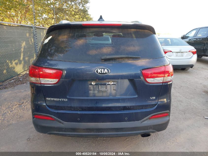 5XYPG4A56HG222706 2017 Kia Sorento 3.3L Lx