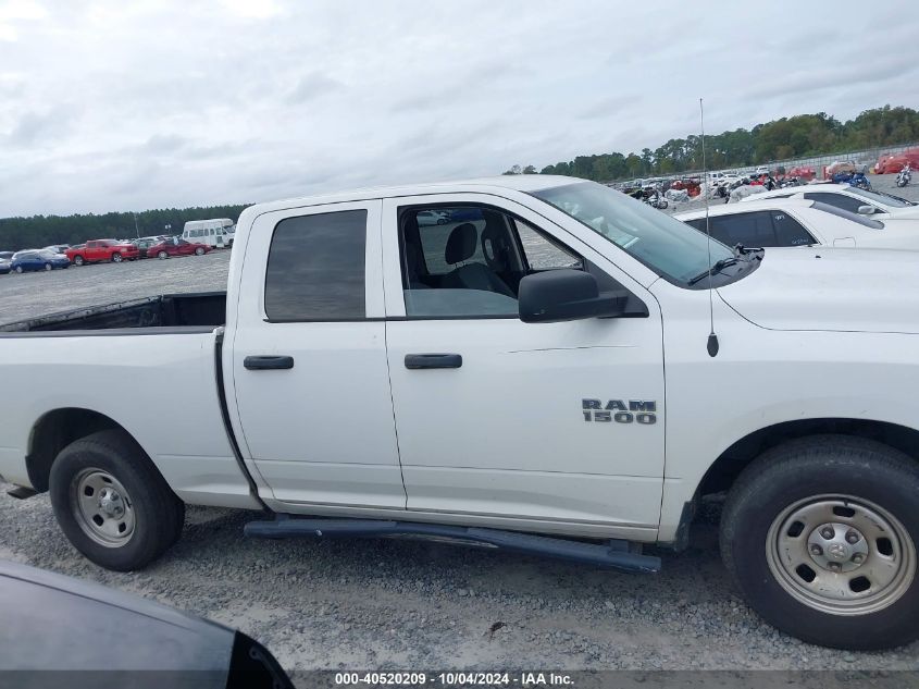 2018 Ram 1500 Tradesman Quad Cab 4X2 6'4 Box VIN: 1C6RR6FG1JS201763 Lot: 40520209