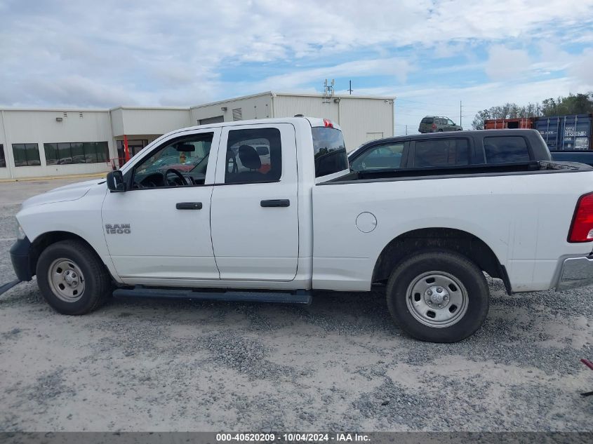 2018 Ram 1500 Tradesman Quad Cab 4X2 6'4 Box VIN: 1C6RR6FG1JS201763 Lot: 40520209