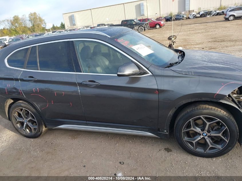 2018 BMW X1 xDrive28I VIN: WBXHT3C37J5L34387 Lot: 40520214