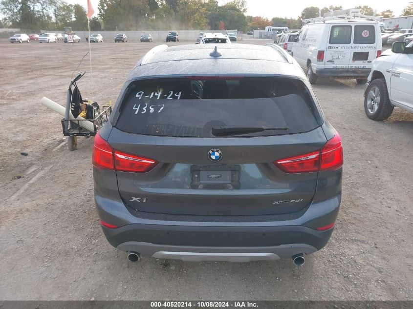 2018 BMW X1 xDrive28I VIN: WBXHT3C37J5L34387 Lot: 40520214