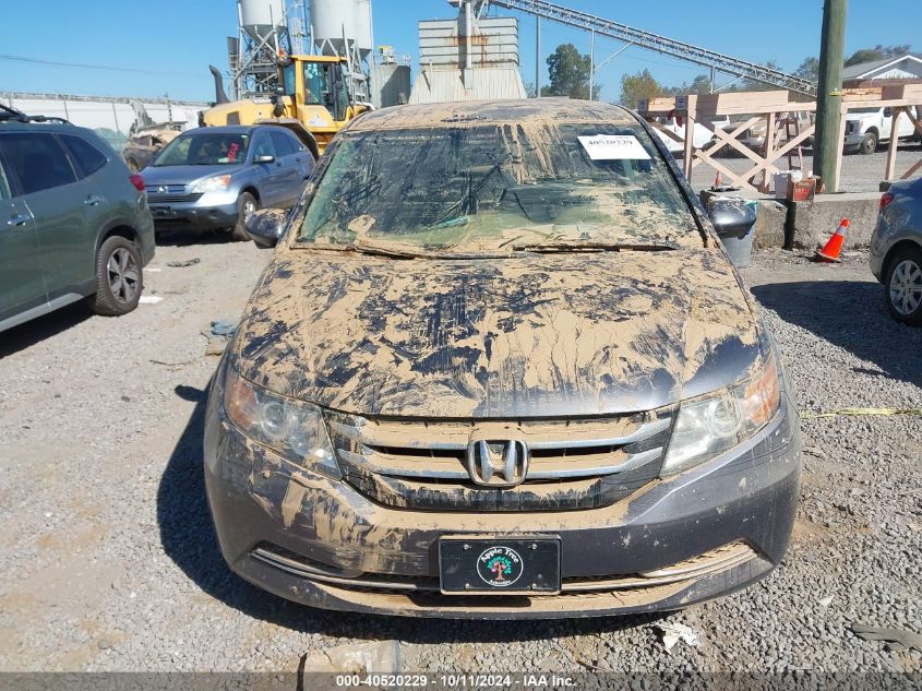 5FNRL5H66FB051033 2015 Honda Odyssey Ex-L