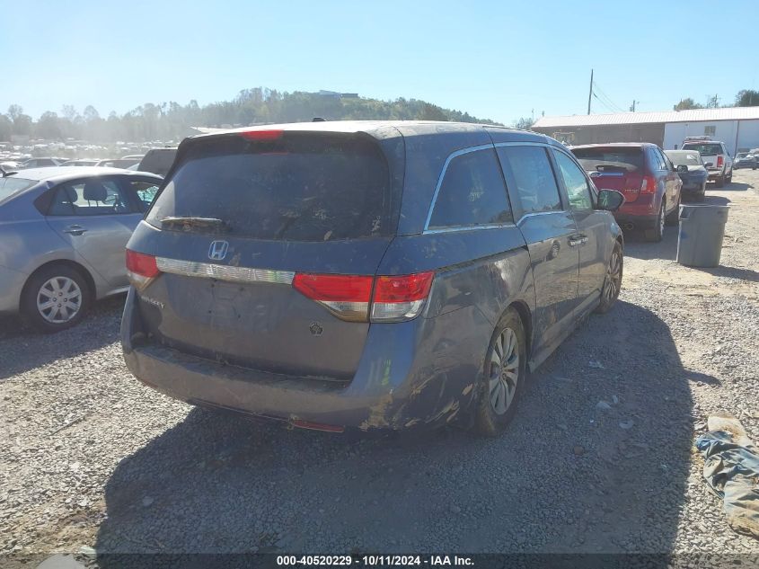 VIN 5FNRL5H66FB051033 2015 Honda Odyssey, Ex-L no.4