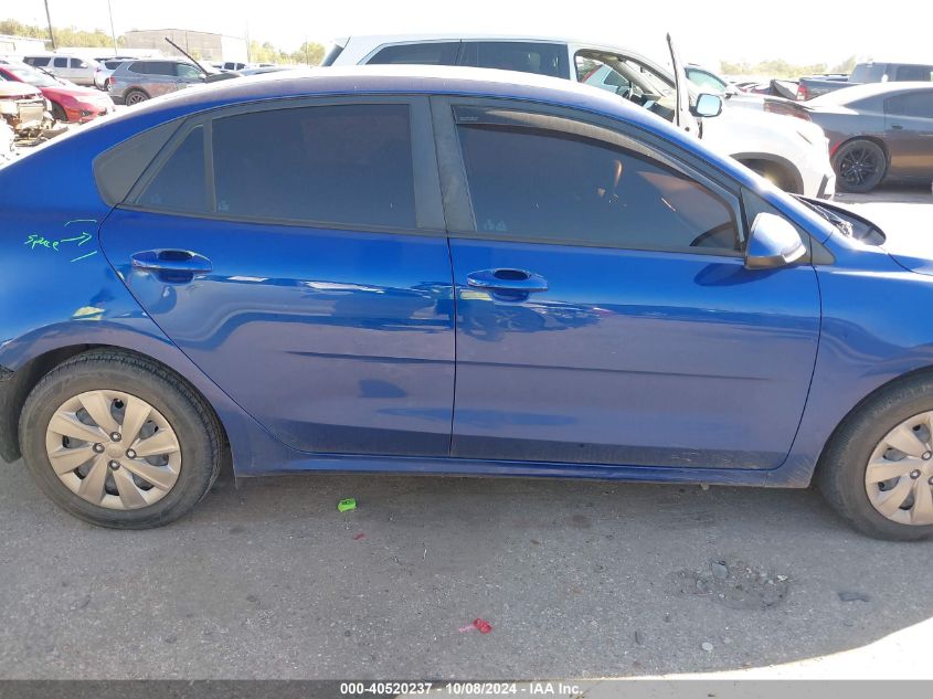 2020 Kia Rio Lx/S VIN: 3KPA24AD2LE296772 Lot: 40520237