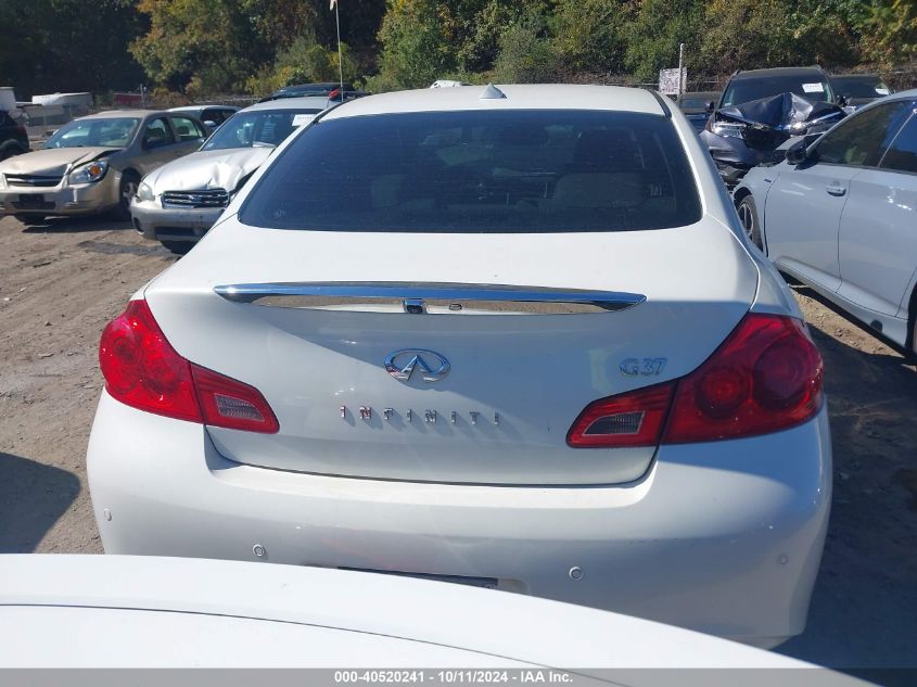 2011 Infiniti G37 Sport VIN: JN1CV6AP2BM300005 Lot: 40520241