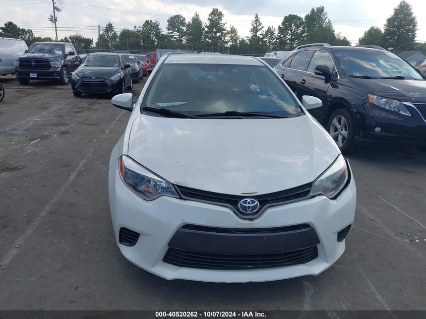2016 TOYOTA COROLLA LE ECO - 5YFBPRHE7GP396078
