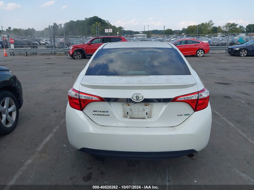 2016 TOYOTA COROLLA LE ECO - 5YFBPRHE7GP396078