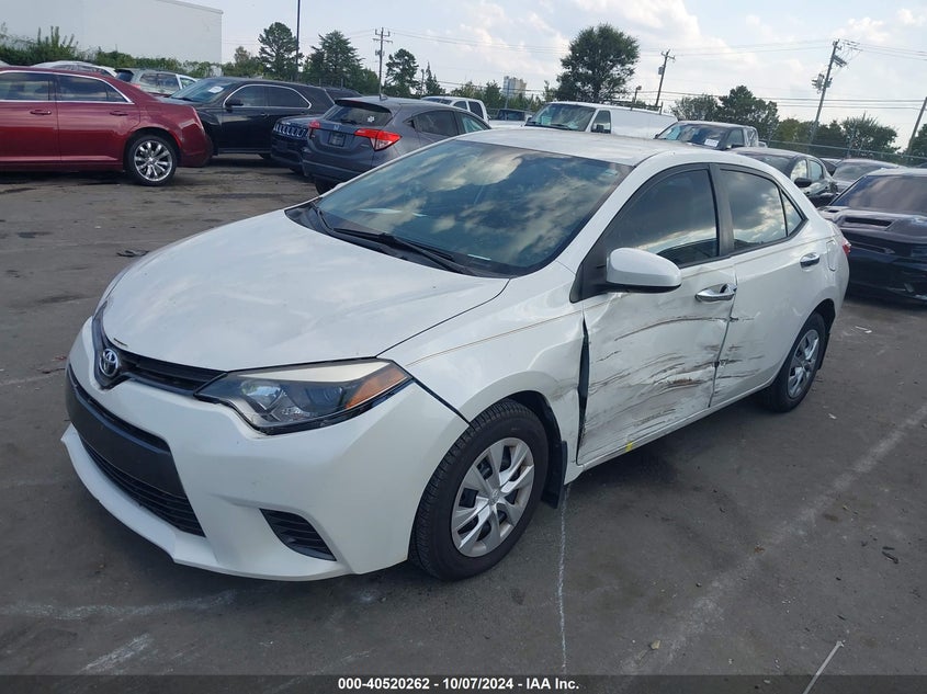 2016 TOYOTA COROLLA LE ECO - 5YFBPRHE7GP396078