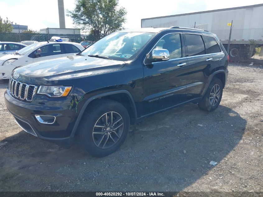 1C4RJFBGXHC670621 2017 Jeep Grand Cherokee Limited 4X4