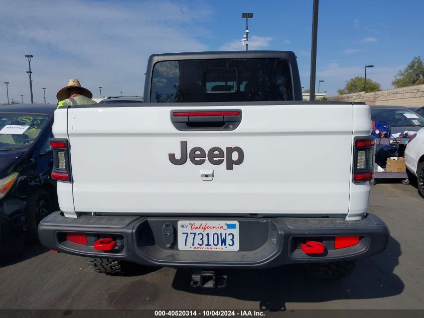 2023 Jeep Gladiator Rubicon 4X4 VIN: 1C6JJTBG2PL524151 Lot: 40520314