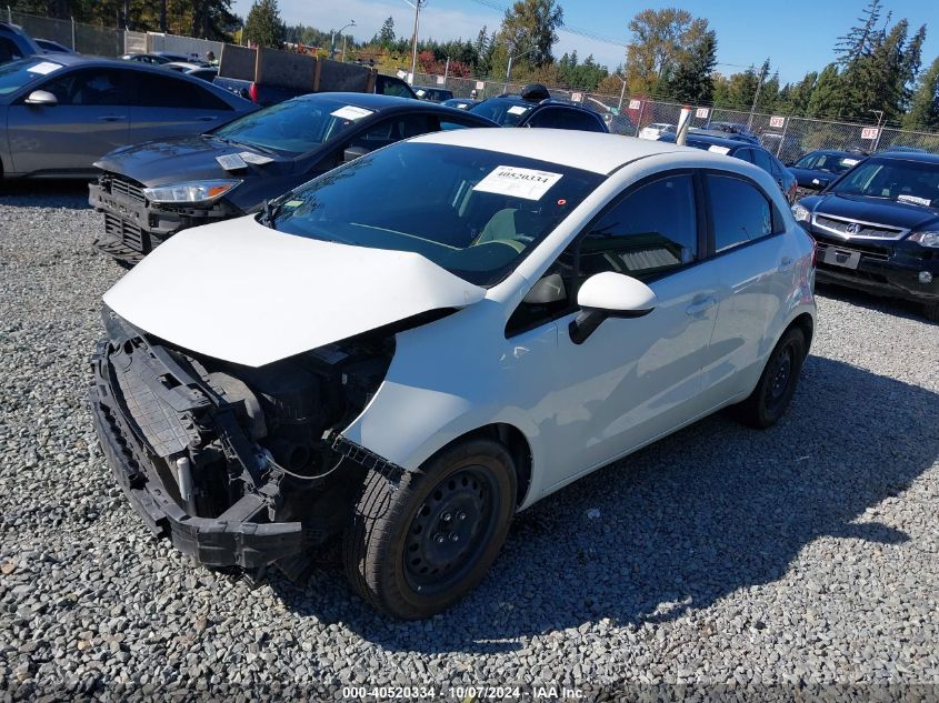 2016 Kia Rio Ex VIN: KNADN5A35G6678336 Lot: 40520334