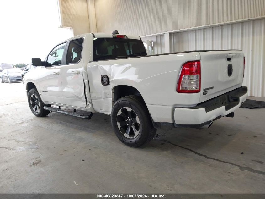 2019 Ram 1500 Big Horn/Lone Star 4X2 6'4 Box VIN: 1C6RREBTXKN913041 Lot: 40520347