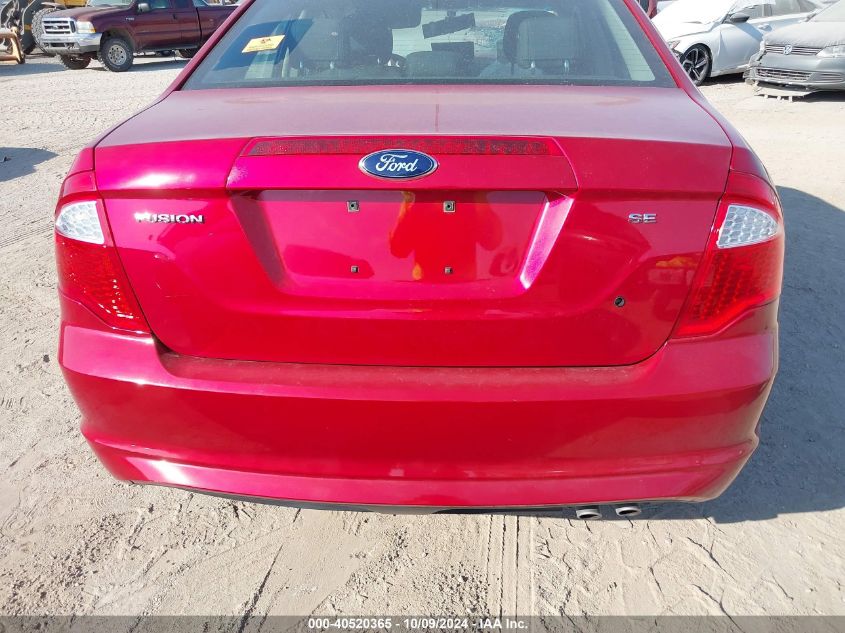 3FAHP0HA6CR382461 2012 Ford Fusion Se