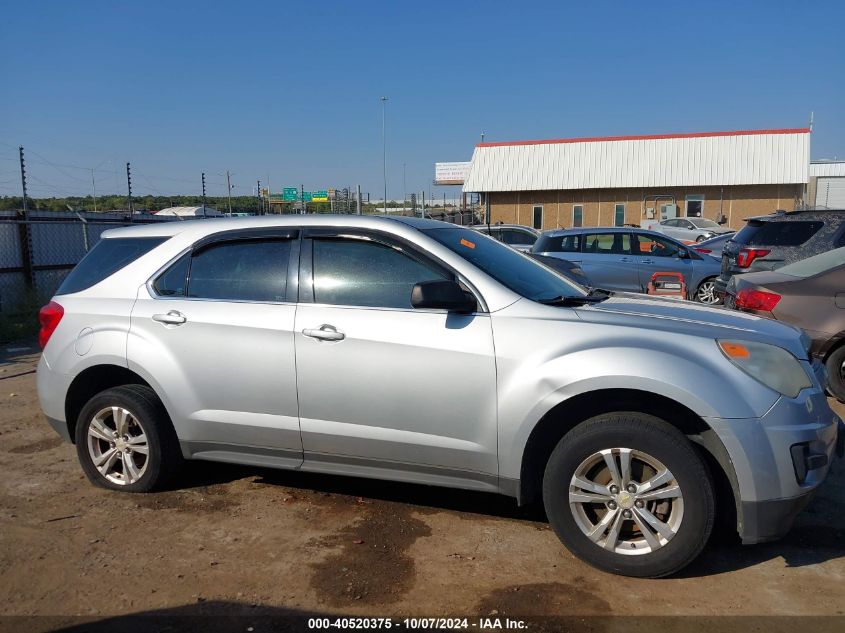 2012 Chevrolet Equinox Ls VIN: 2GNALBEK9C1141683 Lot: 40520375