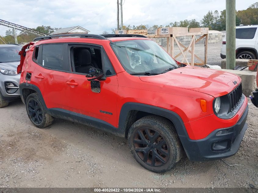 2017 Jeep Renegade Altitude 4X4 VIN: ZACCJBBB4HPG17735 Lot: 40520422