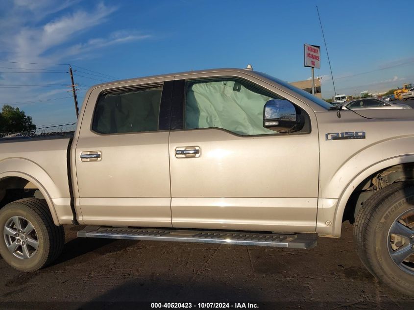 2018 Ford F-150 Lariat VIN: 1FTEW1E56JKD10156 Lot: 40520423