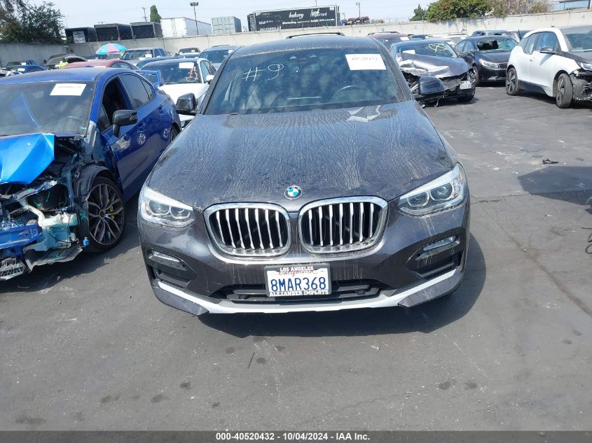 2019 BMW X4 xDrive30I VIN: 5UXUJ3C56KLG54379 Lot: 40520432