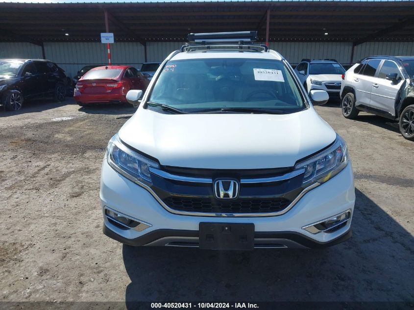 2015 Honda Cr-V Ex-L VIN: 5J6RM4H79FL032550 Lot: 40520431