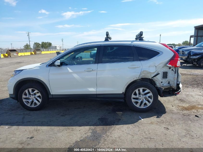 2015 Honda Cr-V Ex-L VIN: 5J6RM4H79FL032550 Lot: 40520431