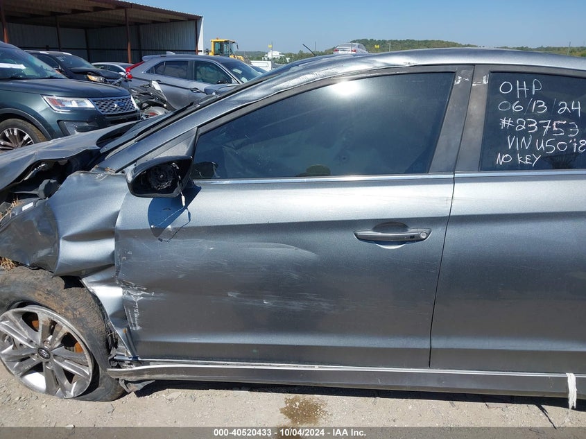 KMHD04LBXJU504812 2018 Hyundai Elantra Sport