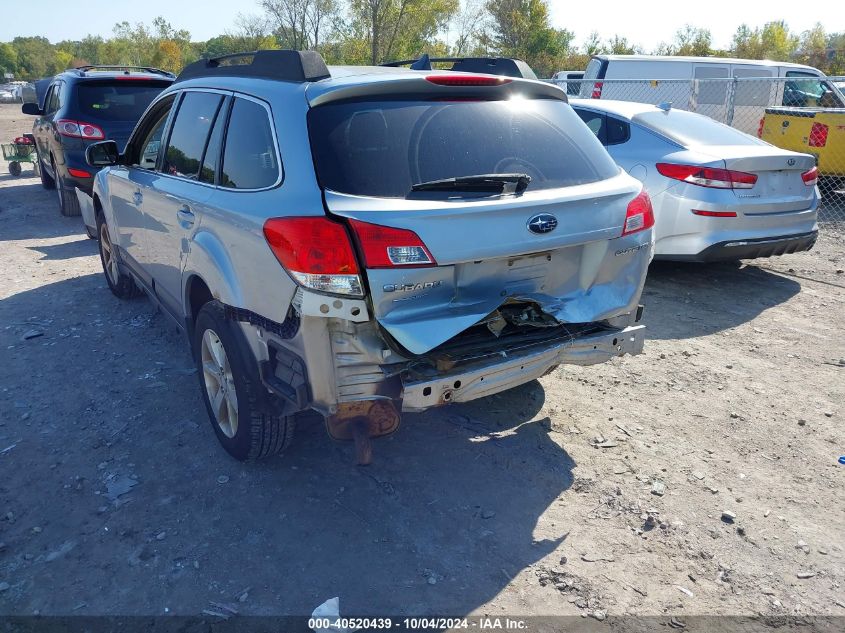 2014 Subaru Outback 2.5I Premium VIN: 4S4BRCDC0E3288754 Lot: 40520439