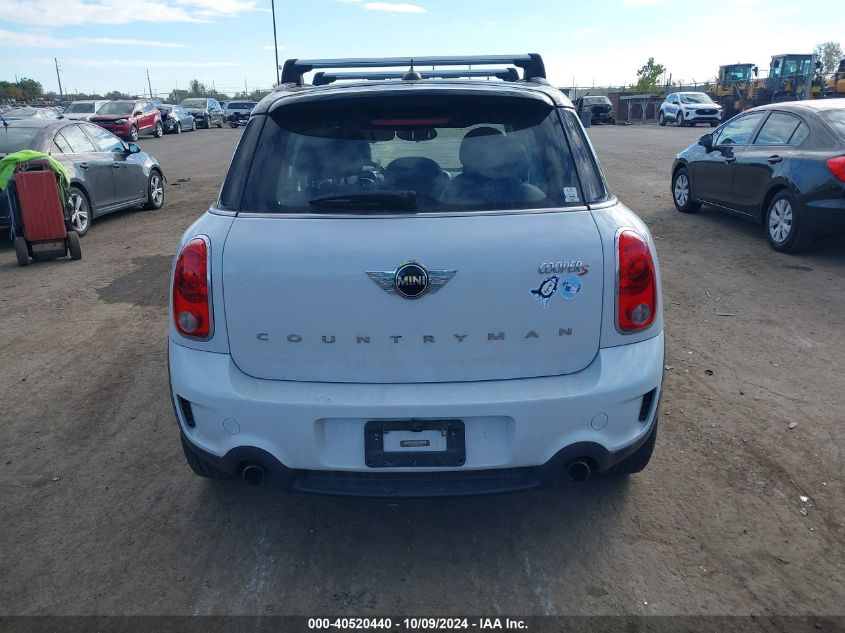 2016 Mini Countryman S Countryman VIN: WMWZC3C51GWT08354 Lot: 40520440